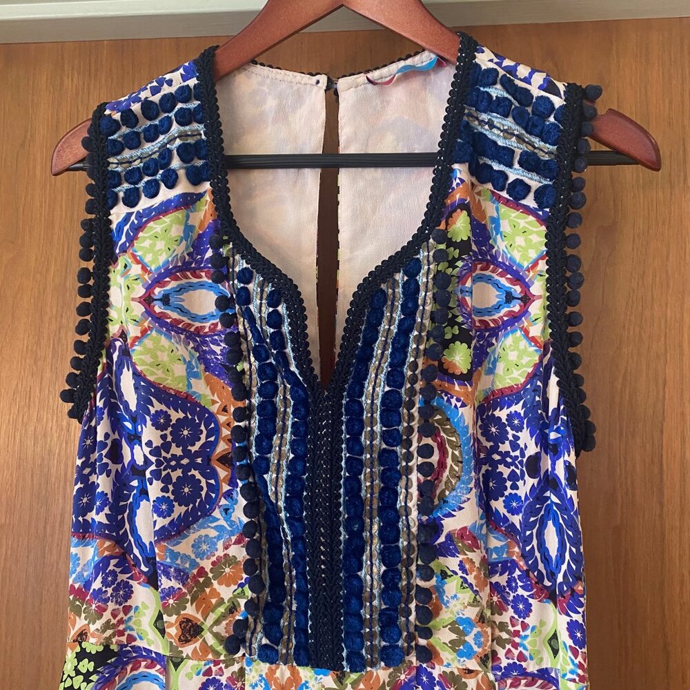 Stunning 100% Silk Rare Maxi dress by Matthew Williamson Escape - Picture 2 of 6